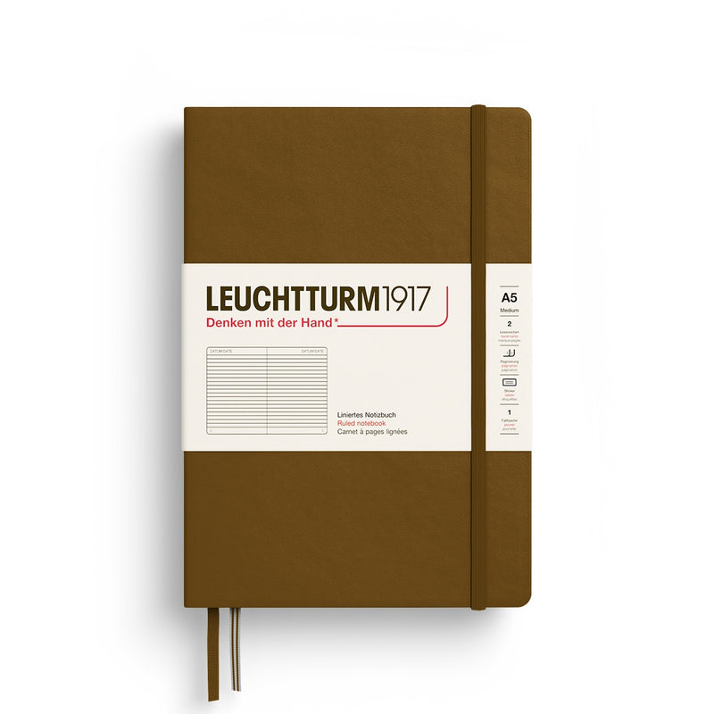 Leuchtturm1917 Notebook Medium (A5) - Spice Brown