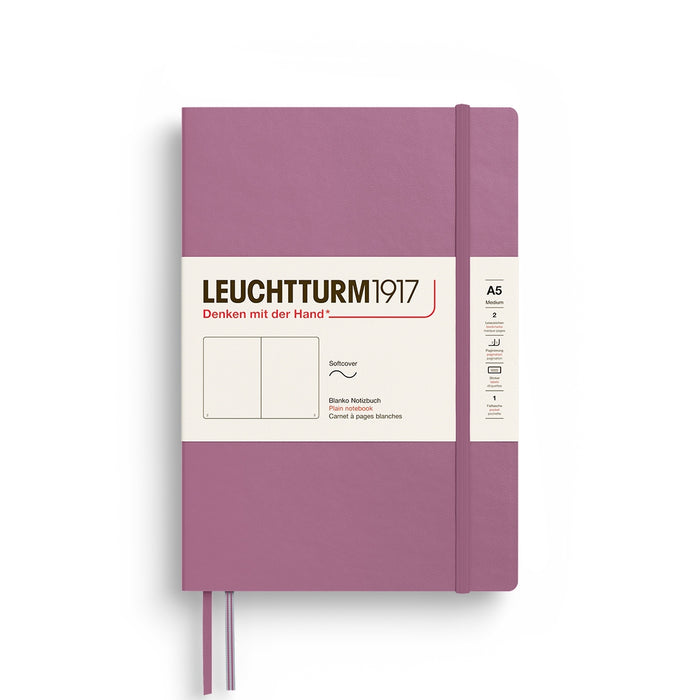 Leuchtturm1917 Softcover Medium (A5) Notebook - Dusty Rose