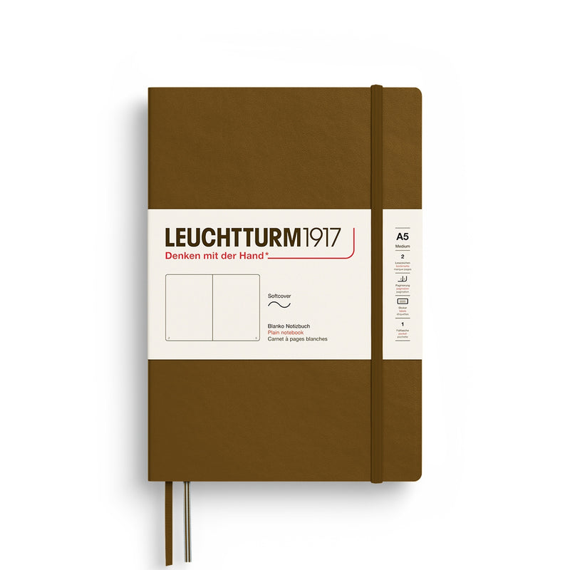 Leuchtturm1917 Notebook Softcover (A5) - Spice Brown