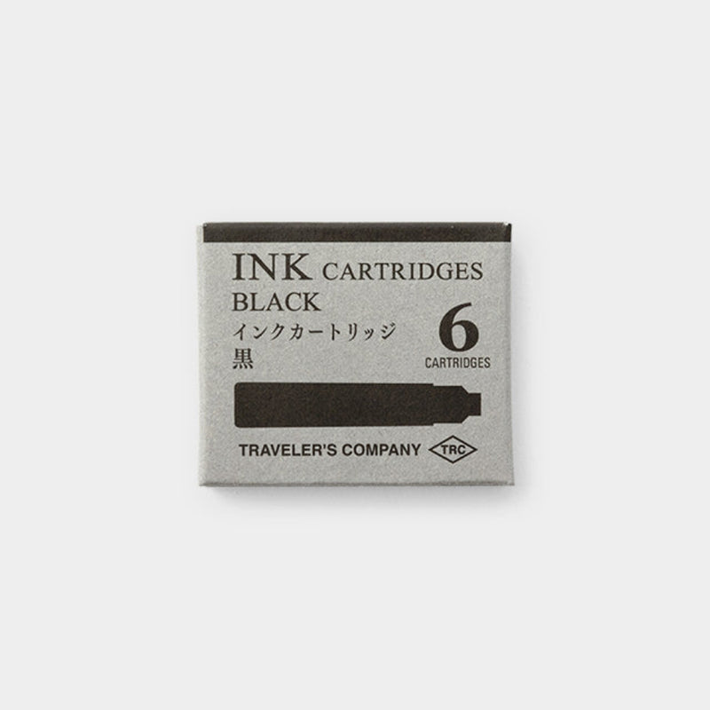 TRAVELER'S Ink Cartridges - Black, 6 Pack