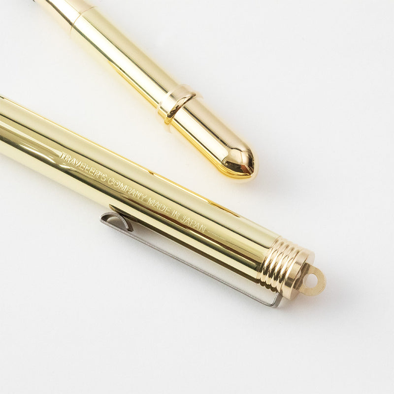 TRAVELER'S Brass Fountain Pen - Fine