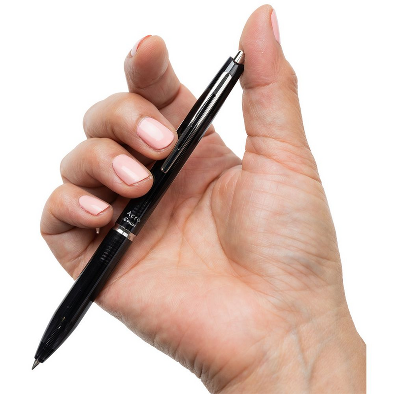 Pilot Acro 300 0.5mm Hybrid Ballpoint Pen Black Barrel