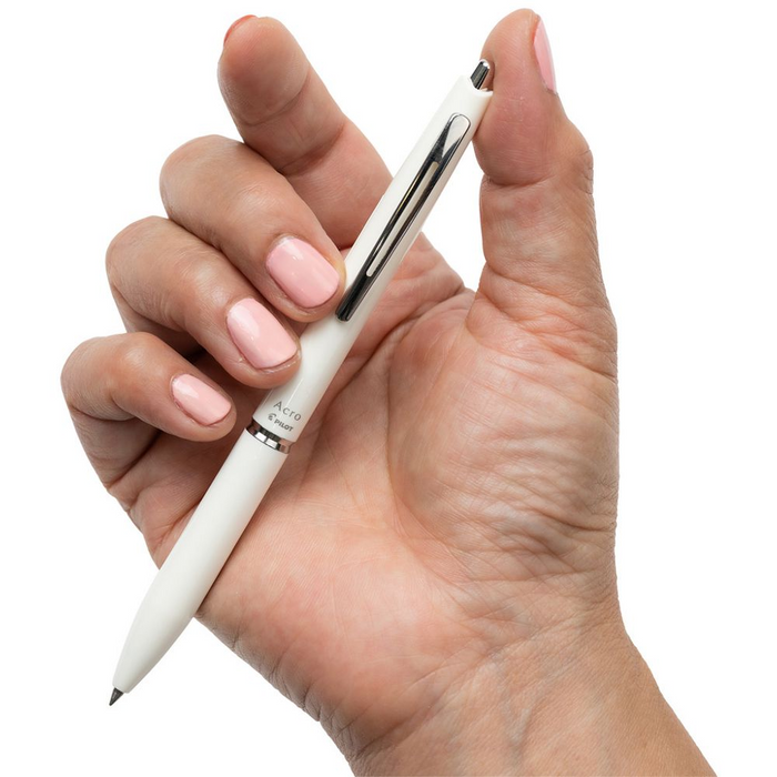Pilot Acro 300 0.5mm Hybrid Ballpoint Pen White Barrel
