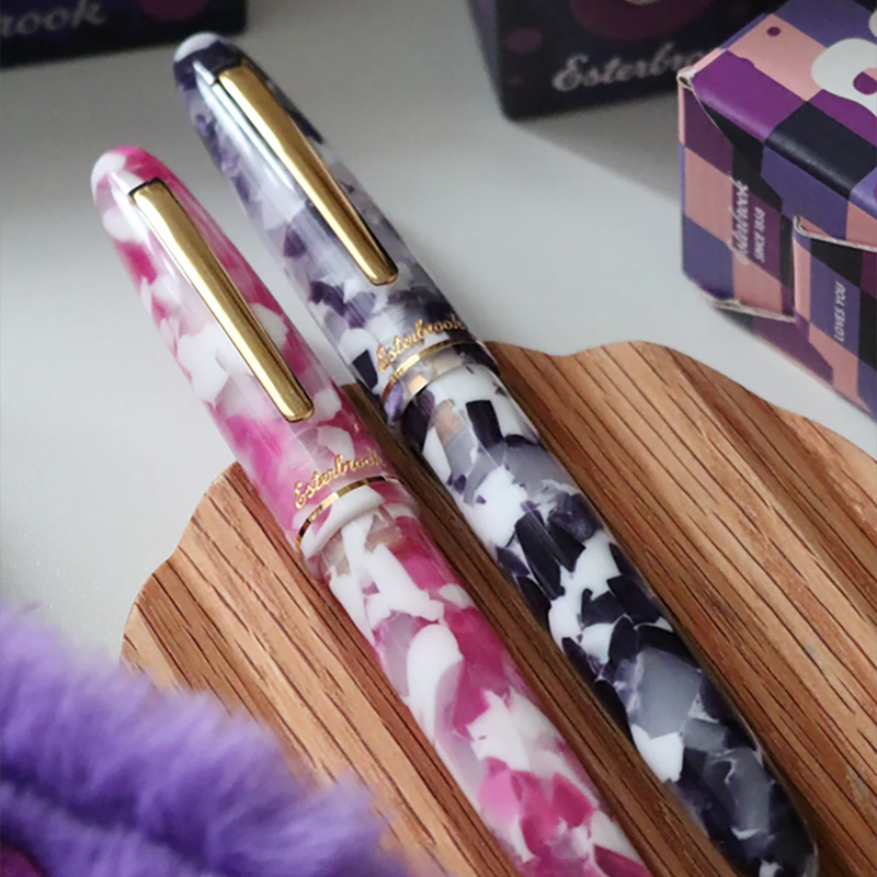 Esterbrook Estie Bestie Fountain Pen - Sugar Plum Purple, Custom Nib