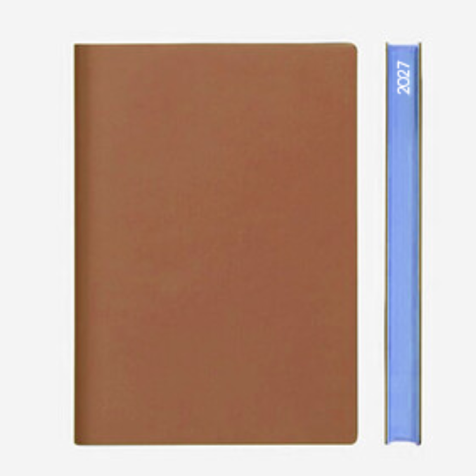 Daycraft 2027 Signature Daily Diary – A5, Brown