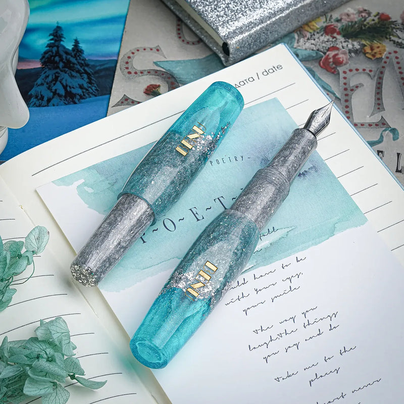 BENU Pixie Fountain Pen - Aqua Glow