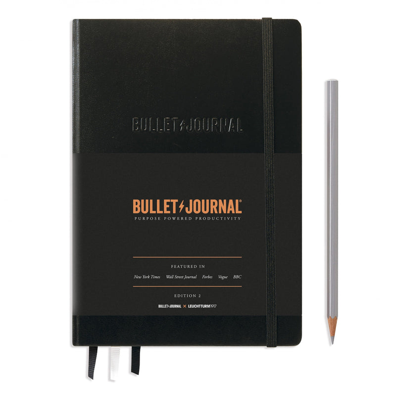 Leuchtturm1917 120gsm Bullet Journal Edition 2 (A5) - Black