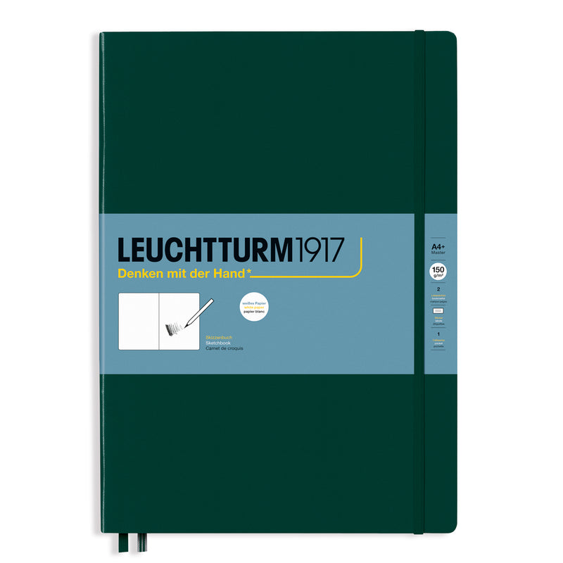 Leuchtturm1917 Sketchbook Master (A4+) - Forest Green
