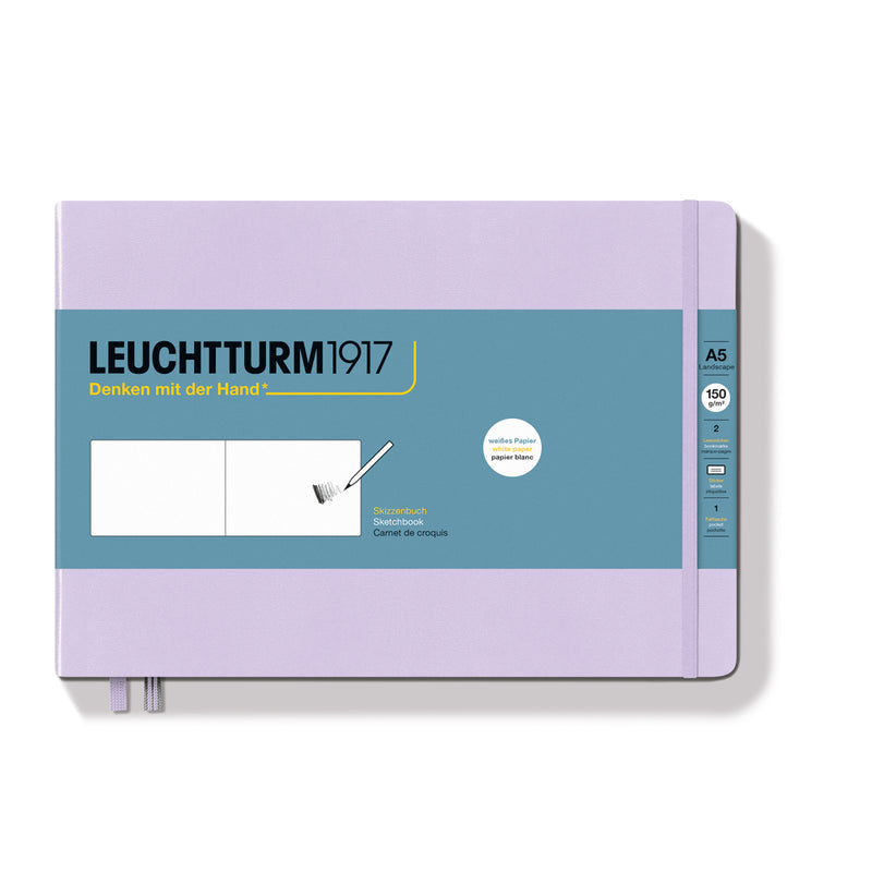 Leuchtturm1917 Sketchbook Medium Landscape (A5) - Lilac
