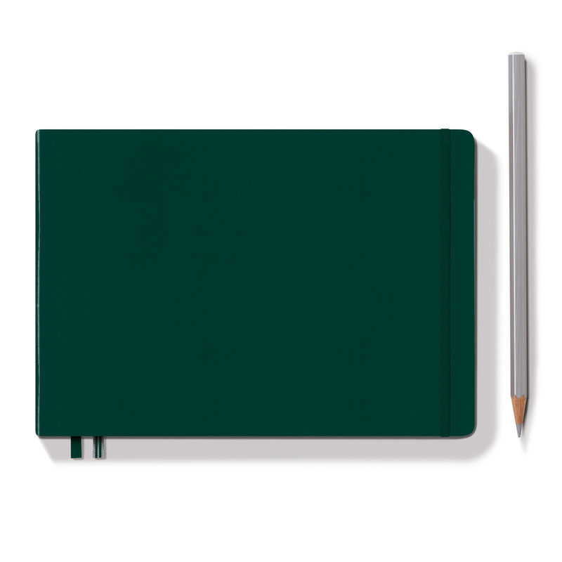 Leuchtturm1917 Sketchbook Medium Landscape (A5) - Forest Green
