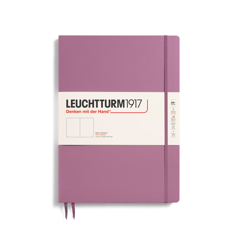 Leuchtturm1917 Notebook Slim Master (A4+), Plain - Dusty Rose