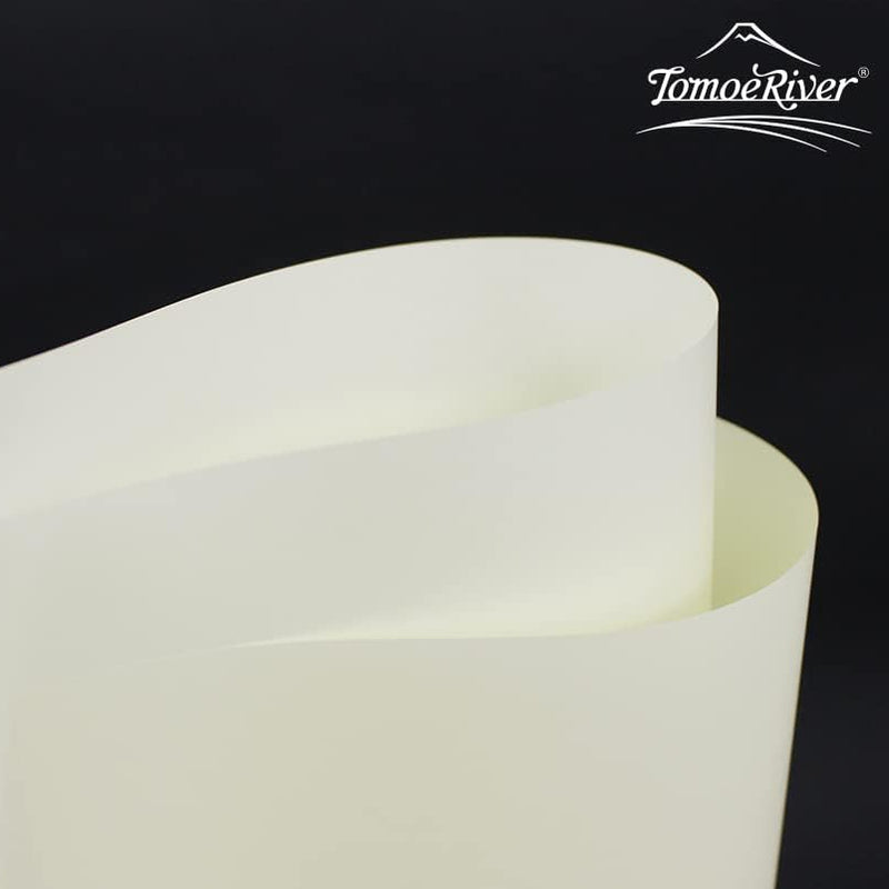 Sanzen Tomoe River Loose Sheets, A4, 100-sheet, 52gsm, Plain, Cream