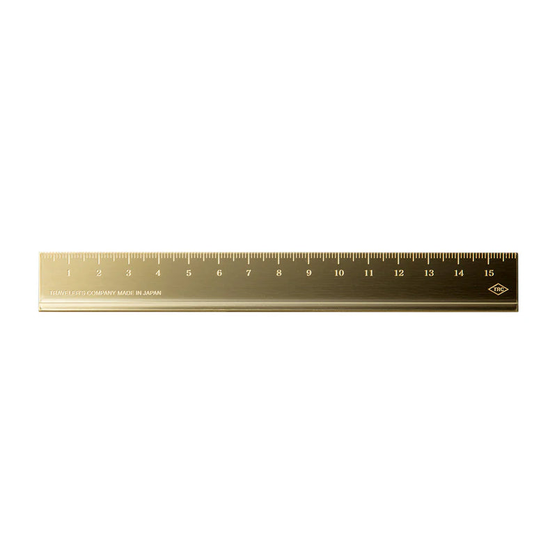 TRAVELER'S Brass Ruler