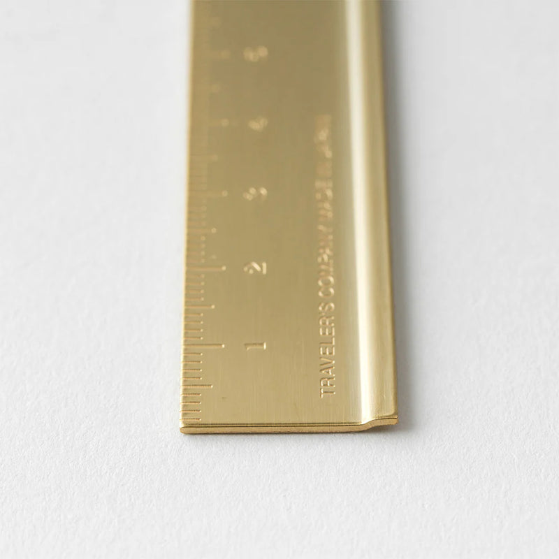 TRAVELER'S Brass Ruler