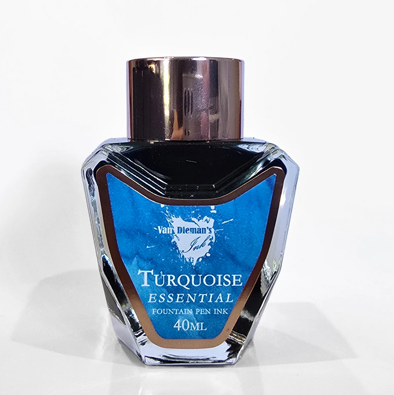 Van Dieman's Professional - Turquoise Essential Fountain Pen Ink 40ml