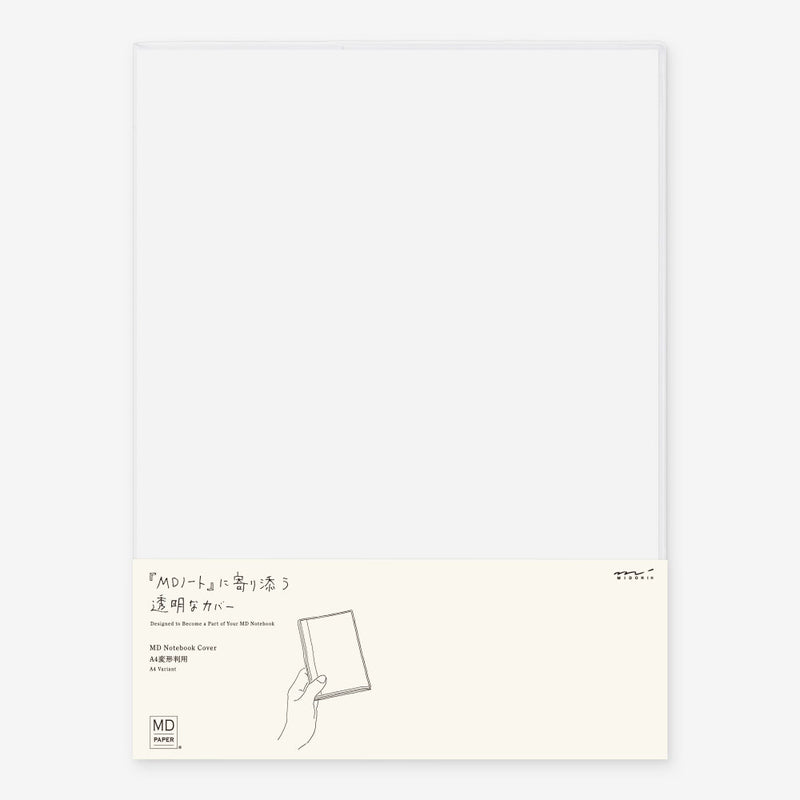 Midori MD Notebook Cover - A4 Variant, Clear