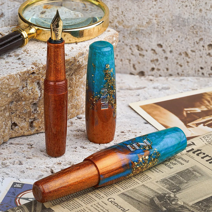 BENU Pixie Fountain Pen - Aurora Gold