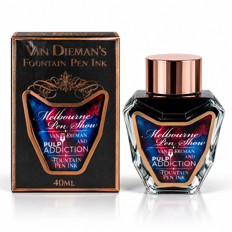 Van Dieman x Pulp Addiction 2026 Melbourne Pen Show Ink 40ml