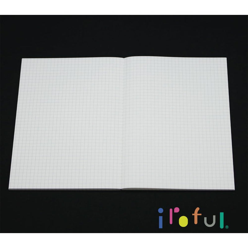 Sakae TP Iroful Softcover Notebook, A5, White, 160pages, 75gsm, Grid