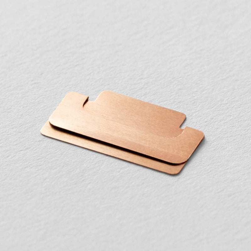 Midori Notebook Index Clips - Copper (Pack of 8)