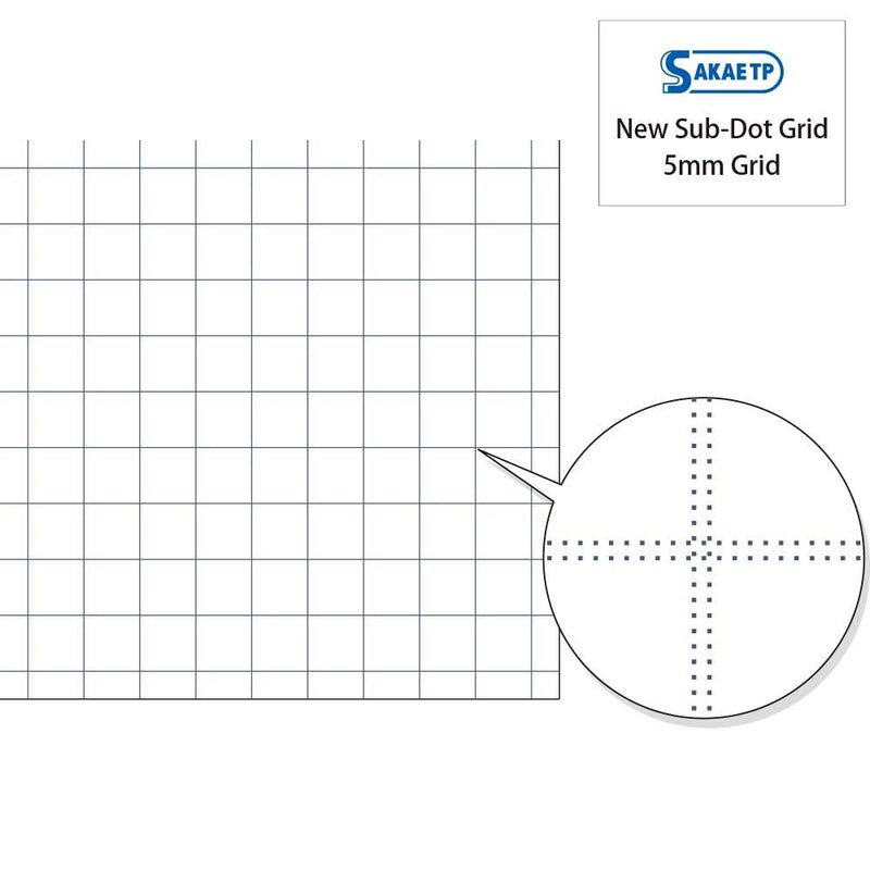 Sakae TP Iroful Softcover Notebook, A5, White, 160pages, 75gsm, Grid