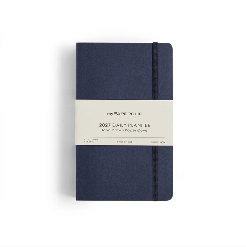 myPAPERCLIP 2027 Daily Planner Softcover M1 - Black