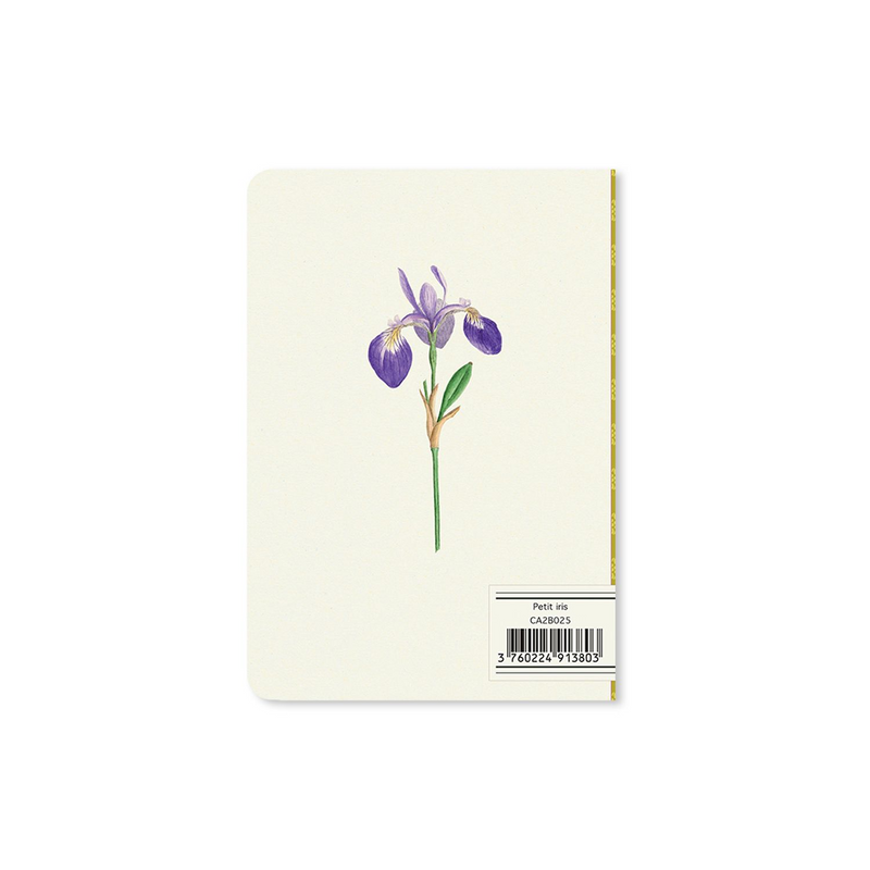 Alibabette Editions A6 Journal - Petit Iris
