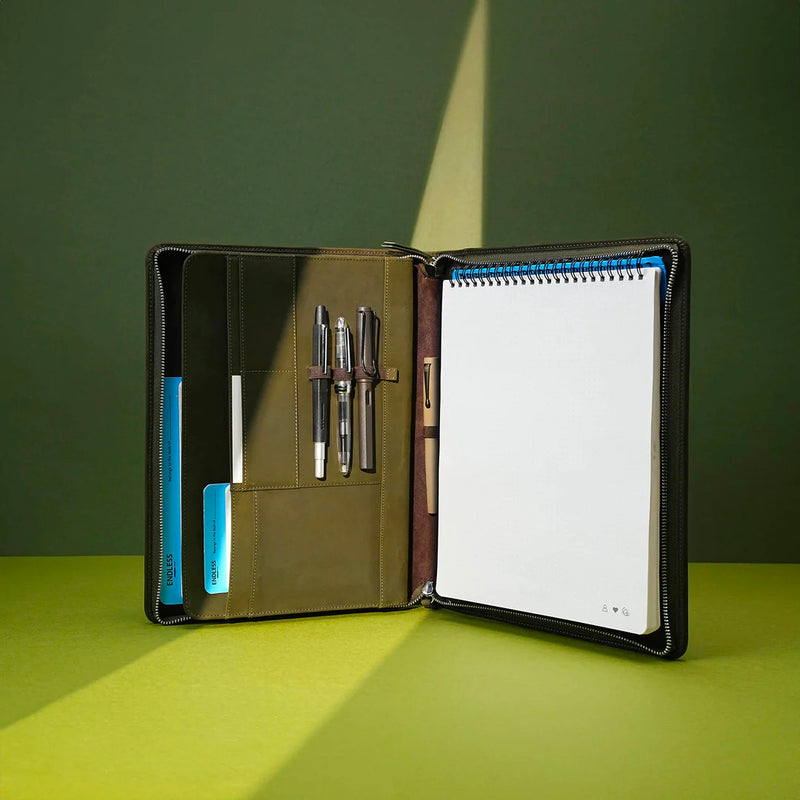 Endless A4 Folio - Green
