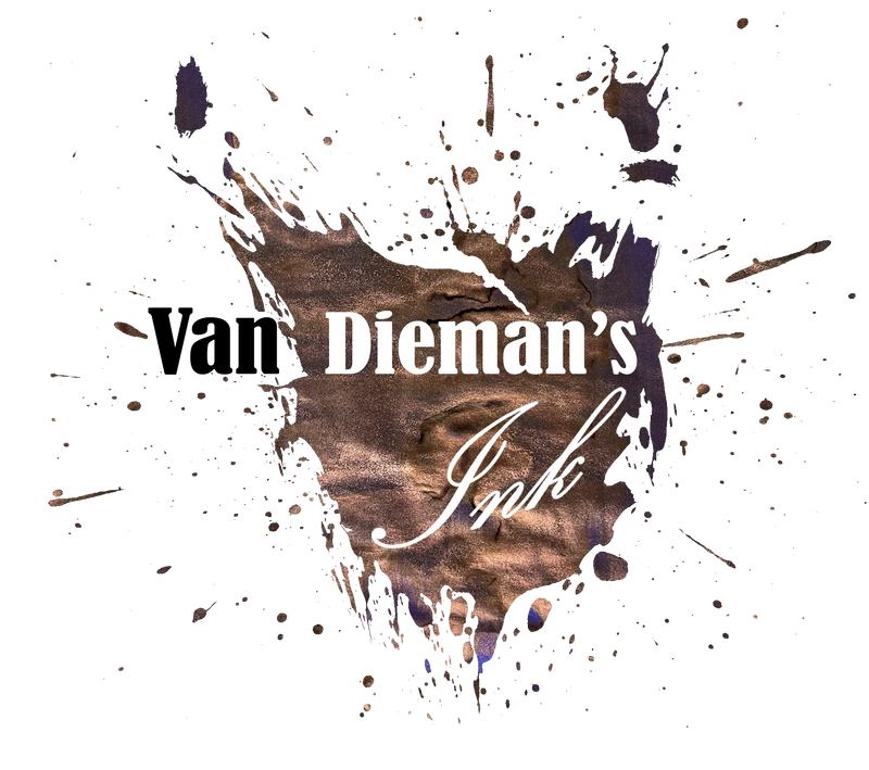 Van Dieman's Birds of a Feather ink - Mandarin Duck Breast Shimmering 40ml