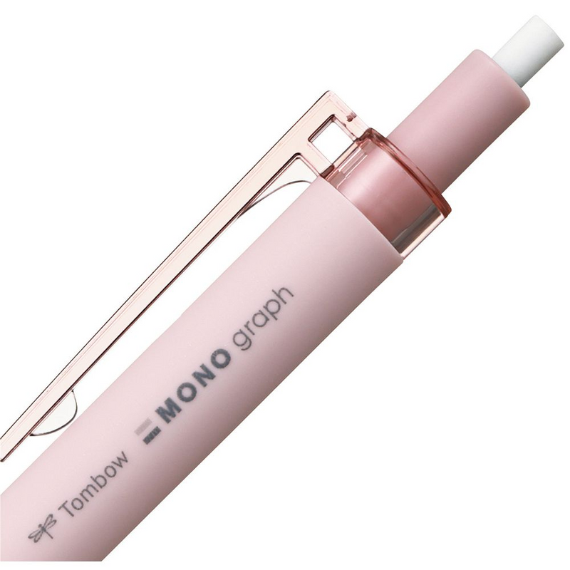Tombow MONO Graph Lite Mechanical Pencil - Greyish Pink 0.5mm