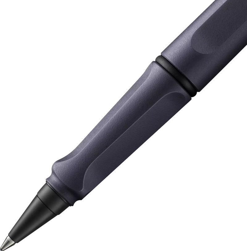 Lamy Safari Ink Cartridge Rollerball Pen - Steel Black