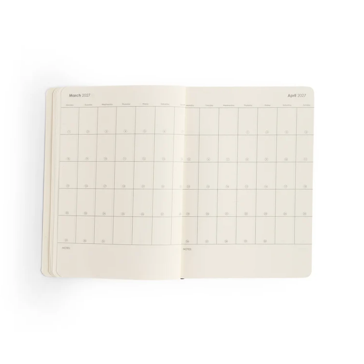 myPAPERCLIP 2027 Daily Planner Softcover M1 - Black