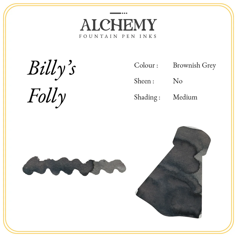 Endless LABS.16 Alchemy Fountain Pen Inks - Billy's Folly - 45ml