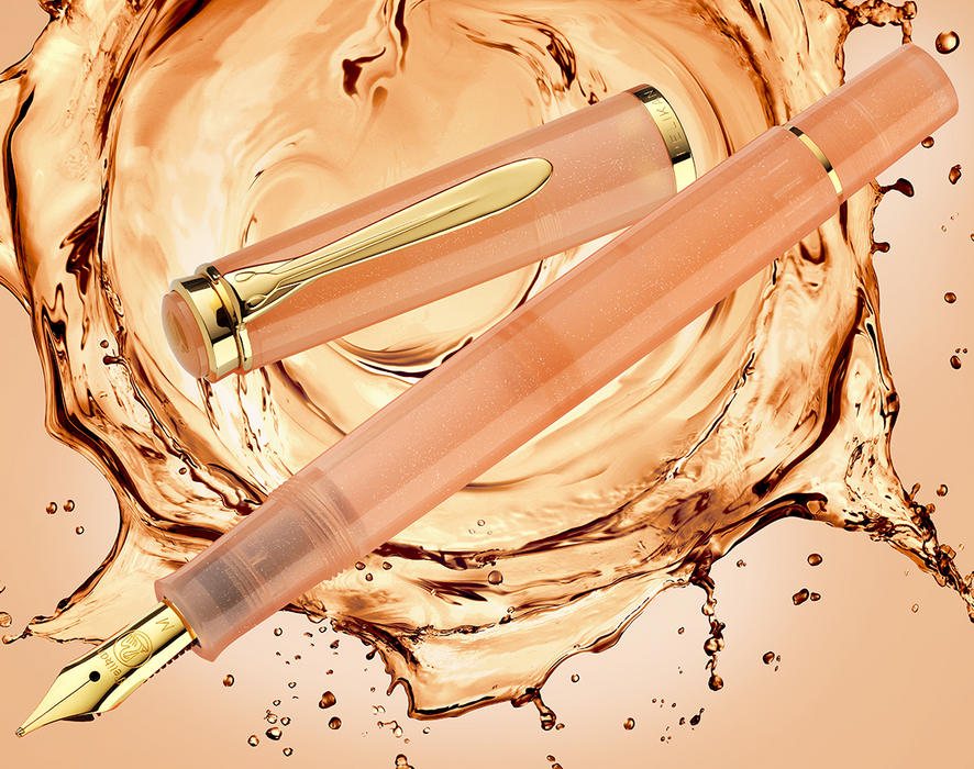 Pelikan M200 Special Edition Fountain Pen - Apricot Archat