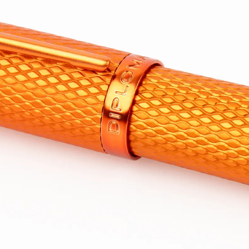 Diplomat Viper Fountain Pen – Orange, Fine Medium