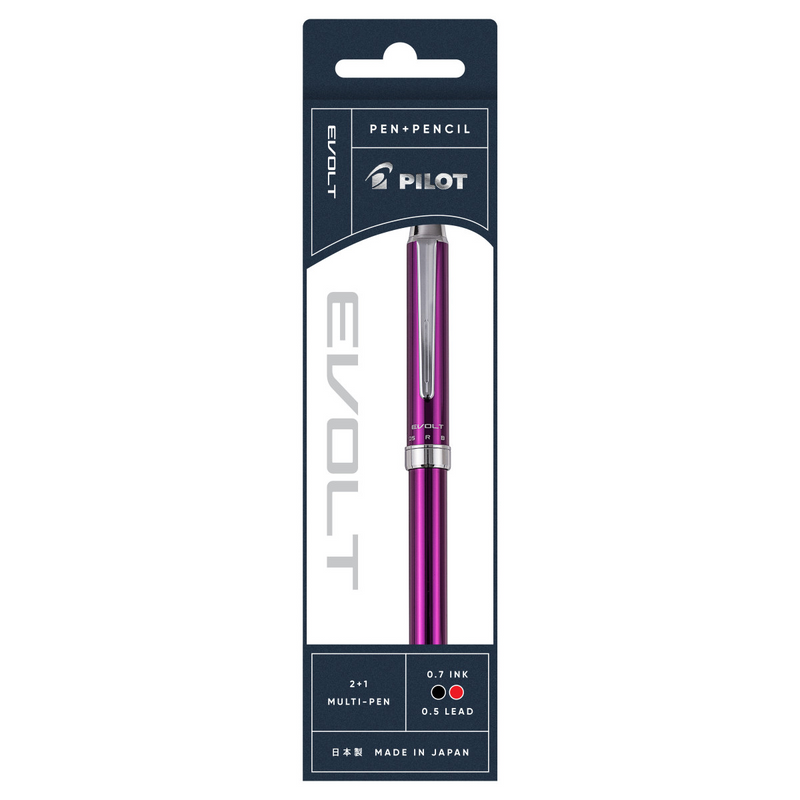Pilot Evolt 2+1 Multifunction Pen - Violet