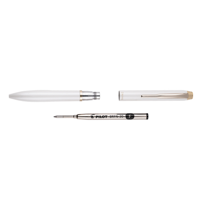 Pilot Acro Drive Hybrid Ballpoint Pen - Pearl White