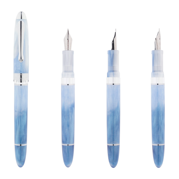 Nahvalur Horizon Glacier Fountain Pen