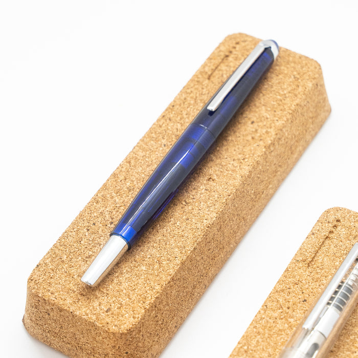 Endless Phantom Retractable Fountain Pen - Blue w/ Chrome