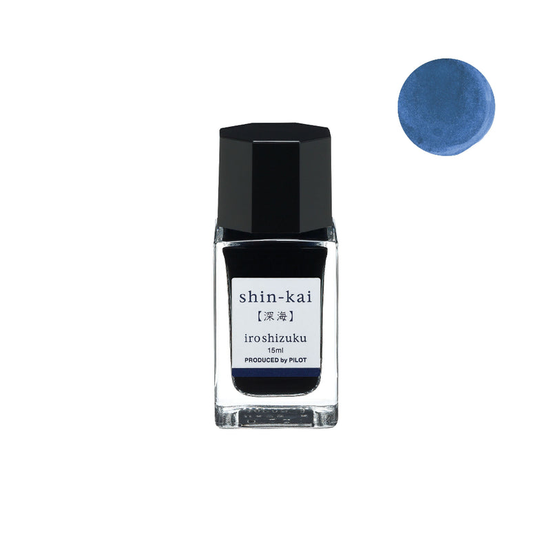 Pilot Iroshizuku Ink 15ml Bottle - Shin-Kai