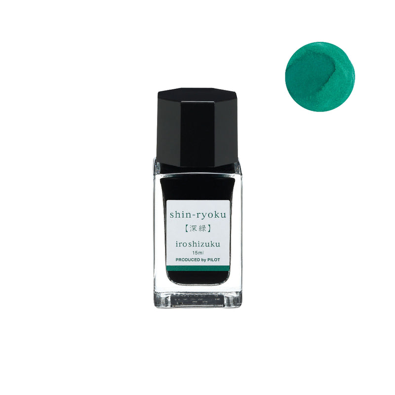 Pilot Iroshizuku Ink 15ml Bottle - Shin-ryoku