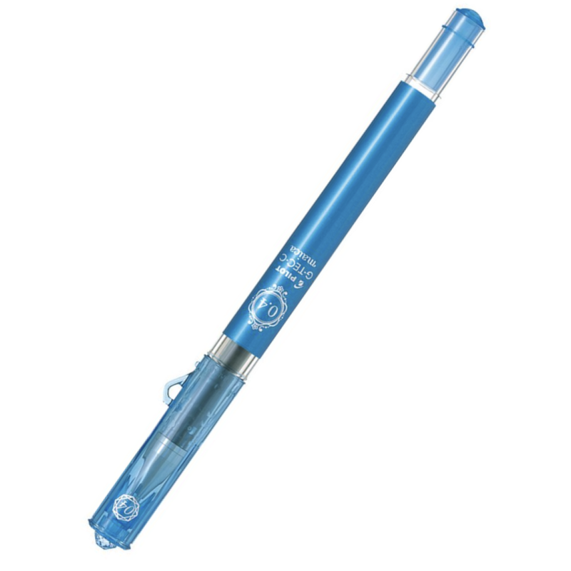 Pilot G-Tec Maica 0.4mm Gel Pen - Light Blue