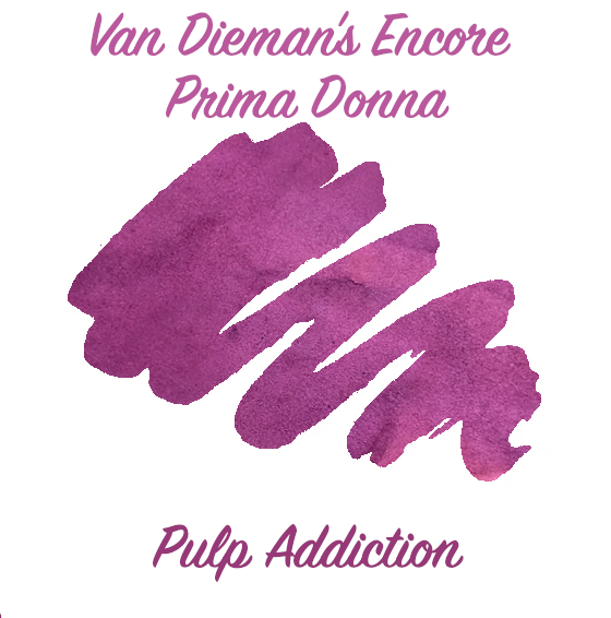 Van Dieman's Encore - Prima Donna 40ml Fountain Pen Ink