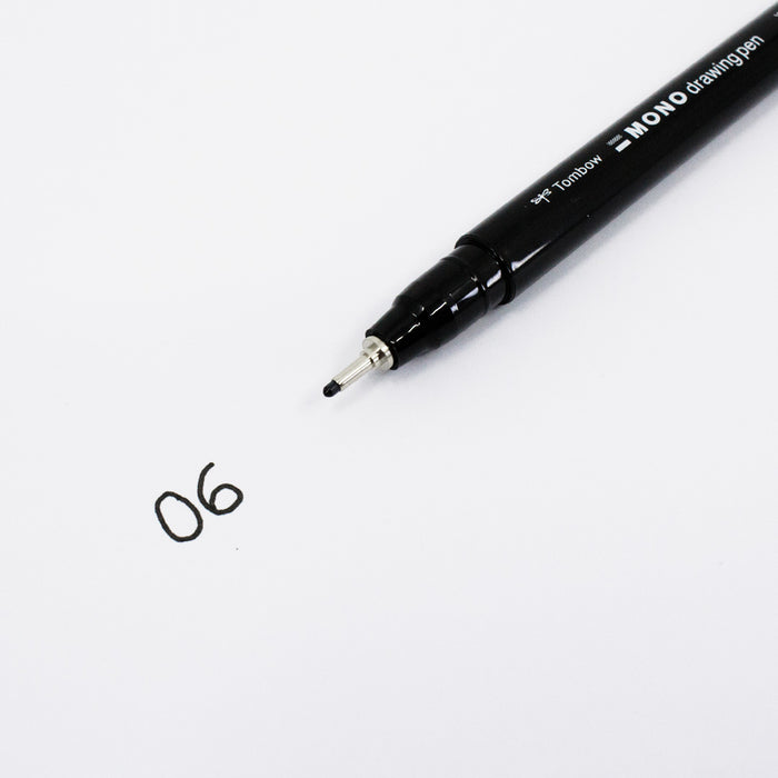 Tombow Mono Drawing Pen - 0.6mm Black