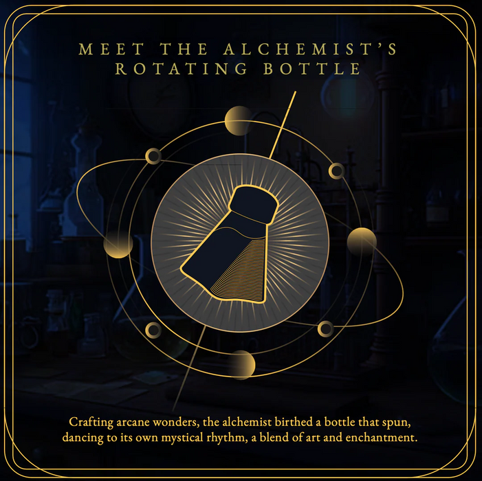 Endless Alchemy Fountain Pen Ink - Stardust Golden Sunburst 45ml