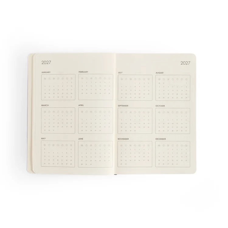 myPAPERCLIP 2027 Daily Planner Softcover M2 - Tan