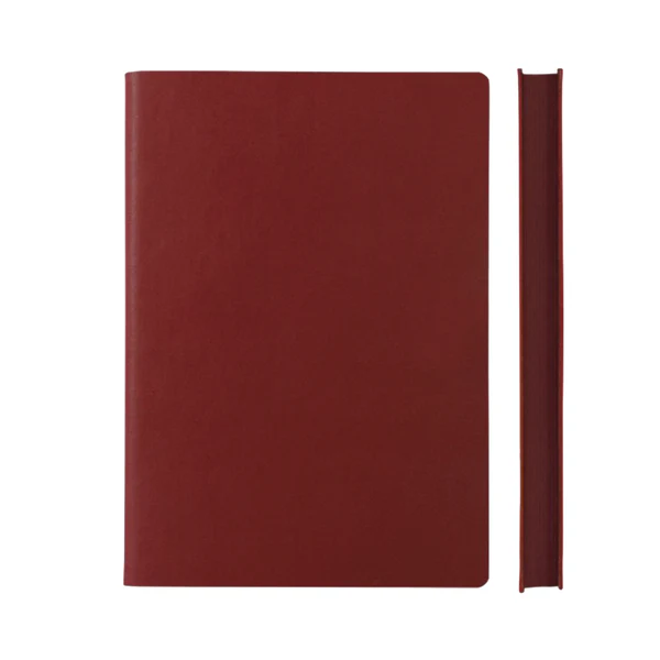 Daycraft Signature Notebook (A5, Grid, Red)