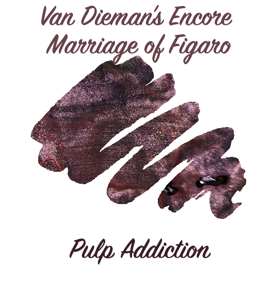 Van Dieman's Encore - Marriage of Figaro 40ml Shimmering Fountain Pen Ink