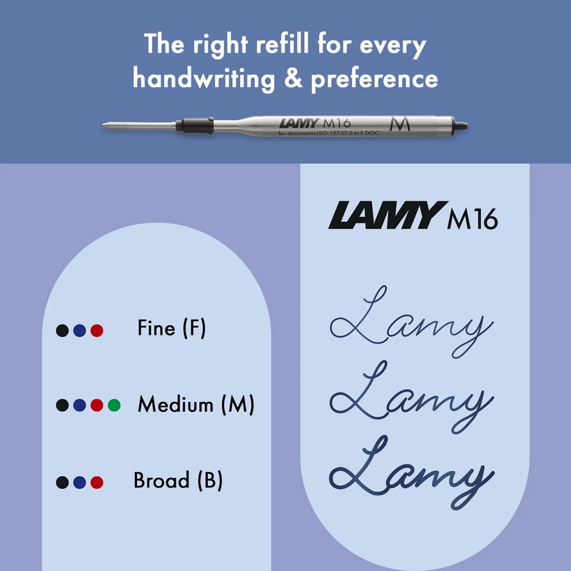 Lamy Logo 204 M+ Dark Dust Ballpoint Pen