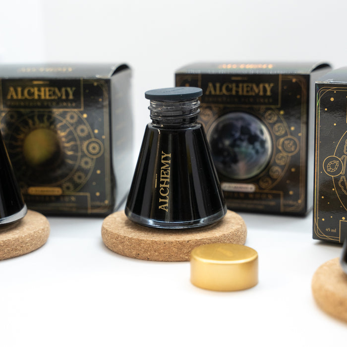 Endless Alchemy Fountain Pen Ink - Stardust - Obsidian Moon 45ml
